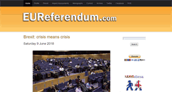Desktop Screenshot of eureferendum.com