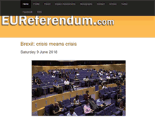 Tablet Screenshot of eureferendum.com